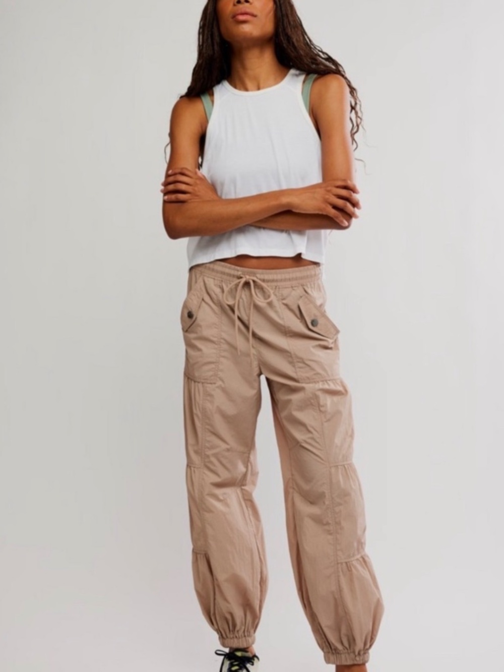 NWT Free People Movement Set Me Free Jogger Pants, Size M